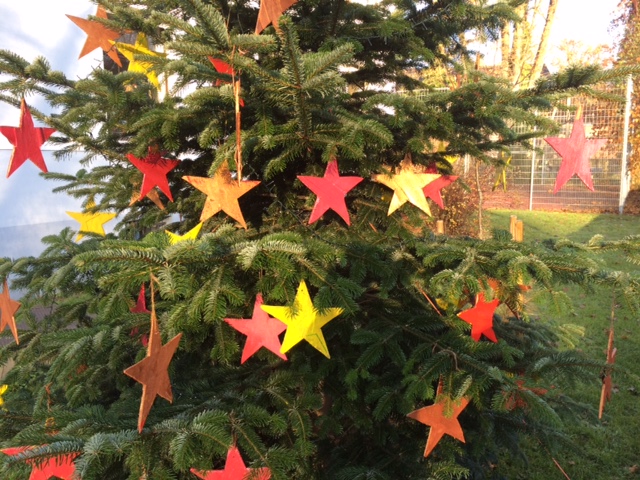 Du betrachtest gerade Aktion: Weihnachtsbaum im Vorgarten schmücken