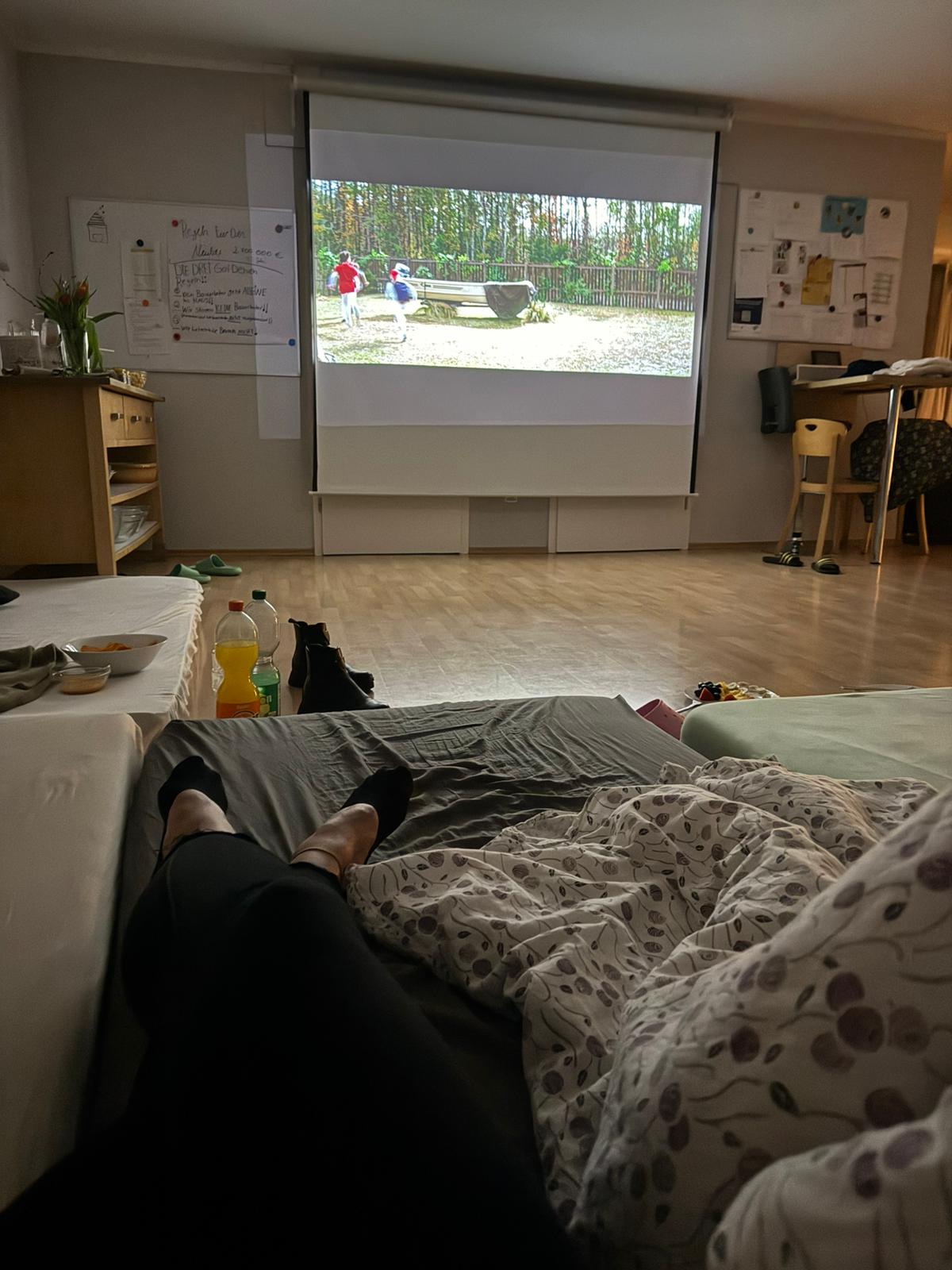 Du betrachtest gerade Unser Wohnzimmer zu einem Heimkino umgewandelt 😊🍿