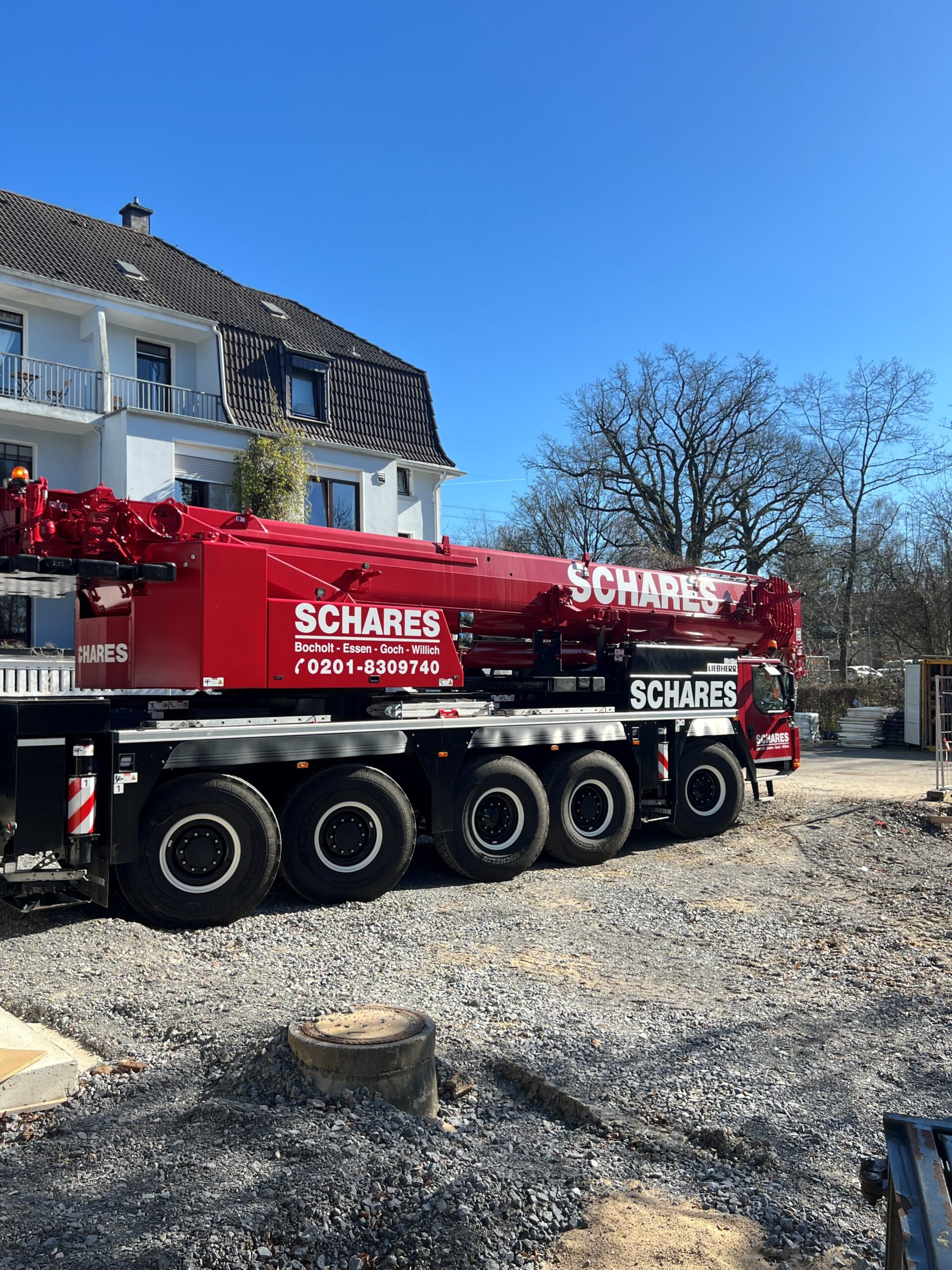 Du betrachtest gerade Aufstellung des Baukrans…