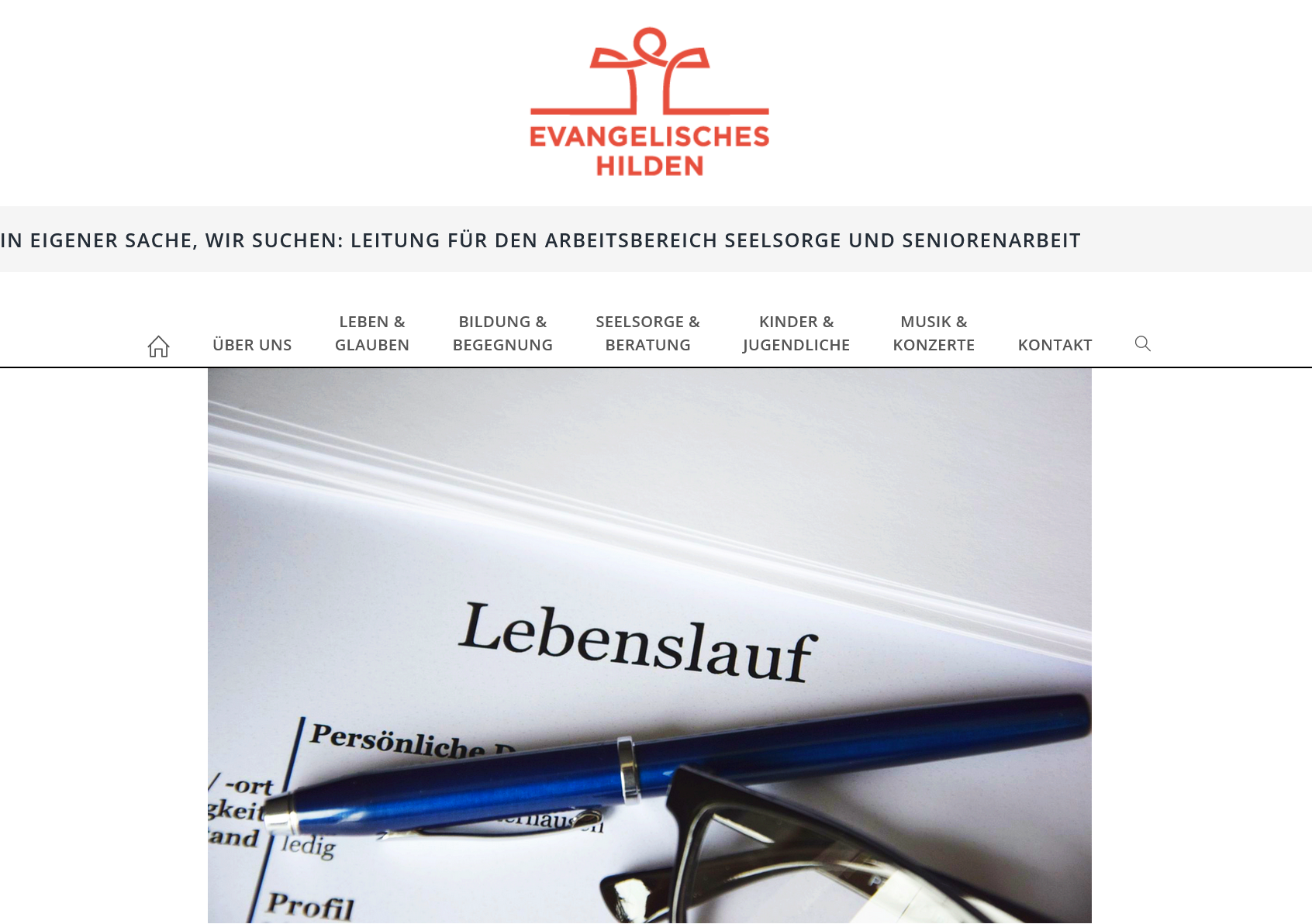 Du betrachtest gerade Unsere Ev. Kirchengemeinde in Hilden sucht ⛪